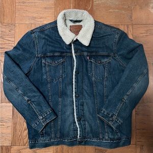 Levi’s Sherpa Denim Trucker Jacket vintage